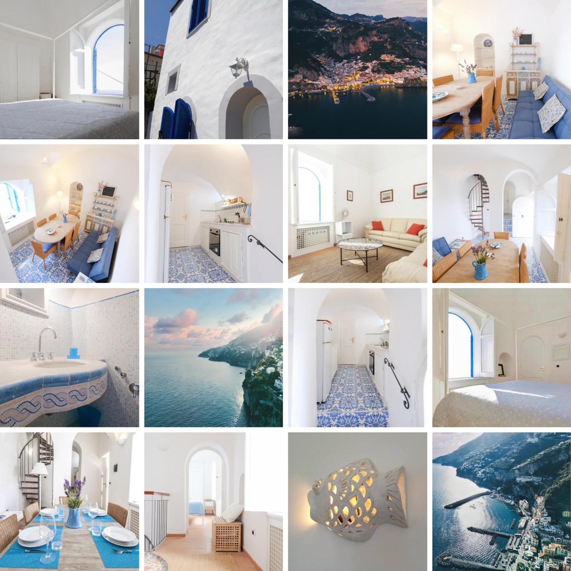 La Saracena-Traditional Amalfi Villa With Sea View Амалфи Екстериор снимка