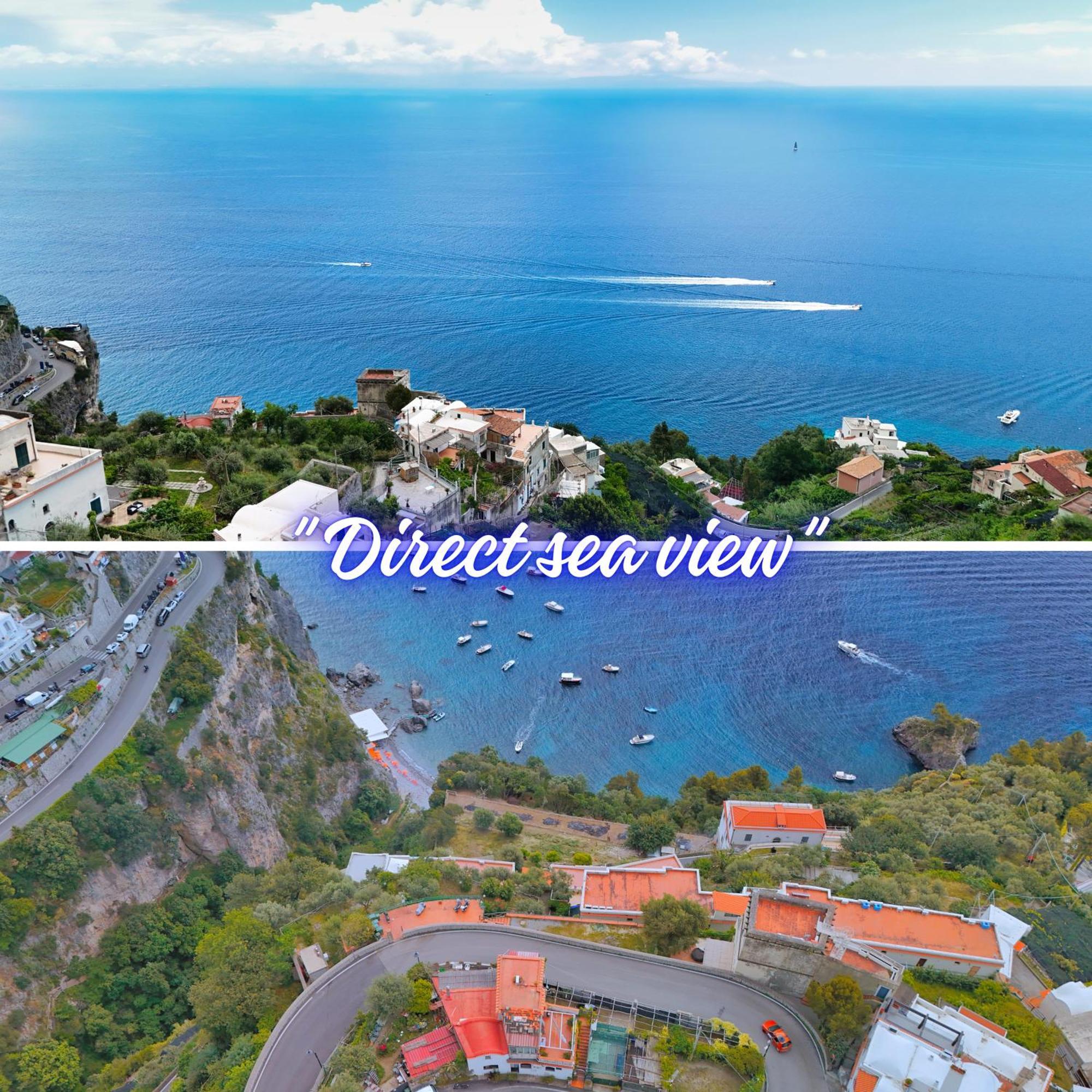 La Saracena-Traditional Amalfi Villa With Sea View Амалфи Екстериор снимка