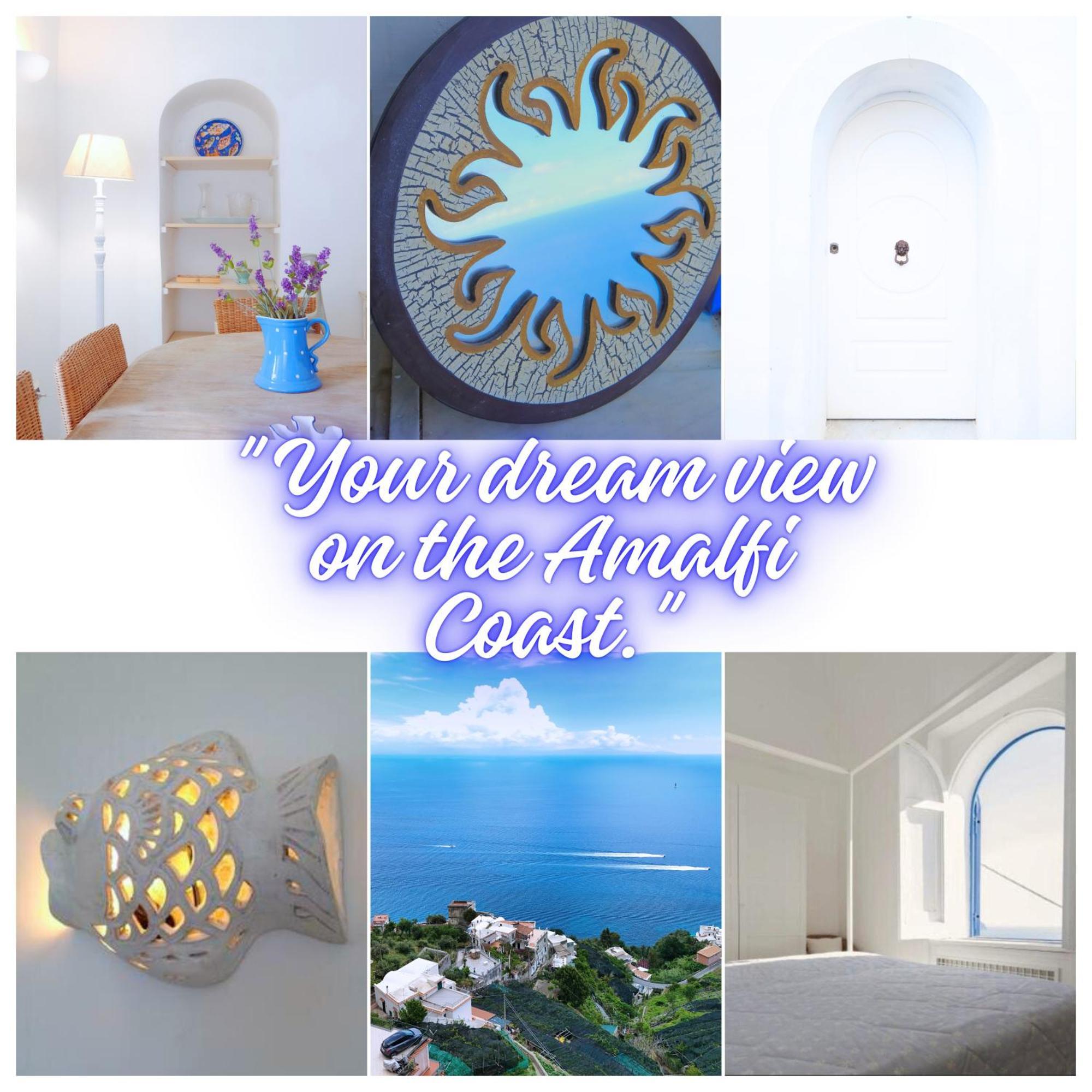 La Saracena-Traditional Amalfi Villa With Sea View Амалфи Екстериор снимка