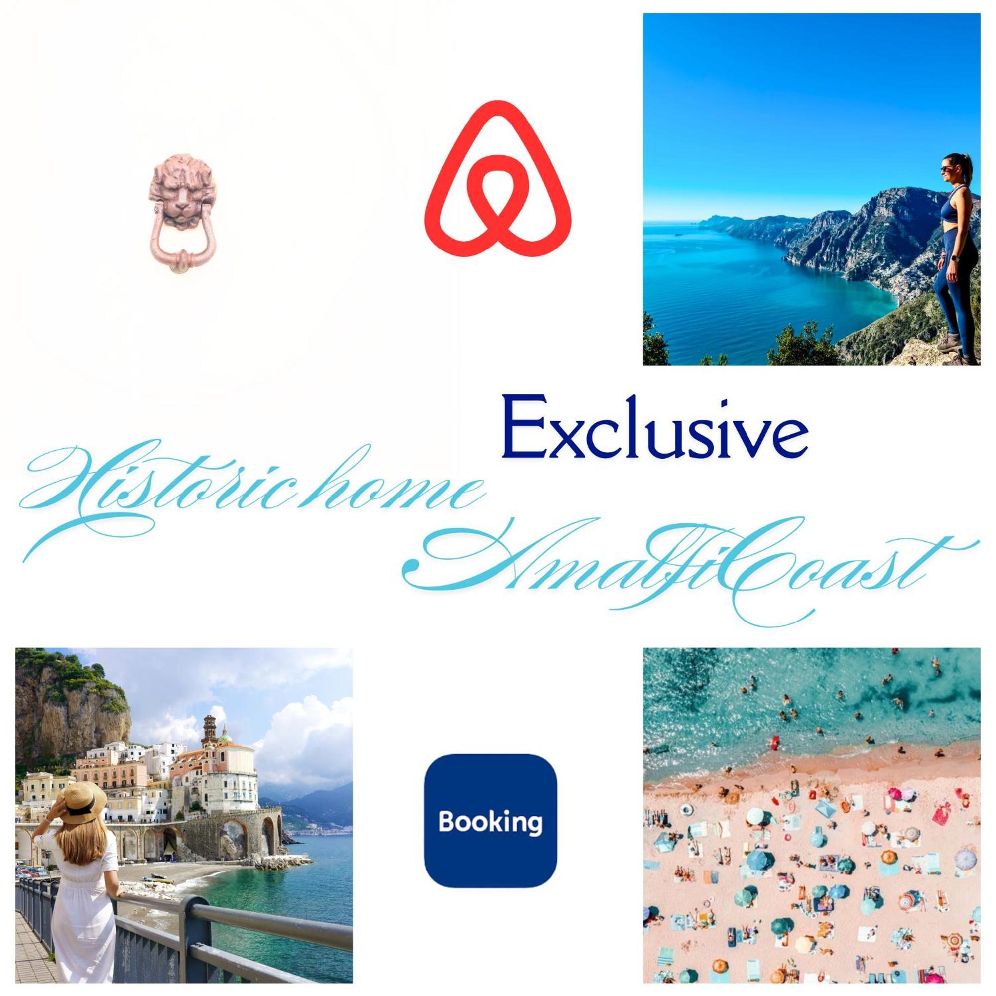 La Saracena-Traditional Amalfi Villa With Sea View Амалфи Екстериор снимка